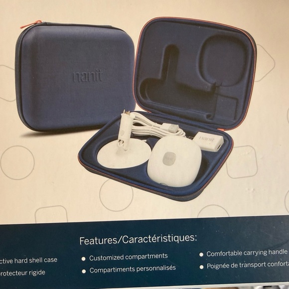 Nanit Travel Case in Navy Blue – Protective Carrying Case - Picture 3 of 3